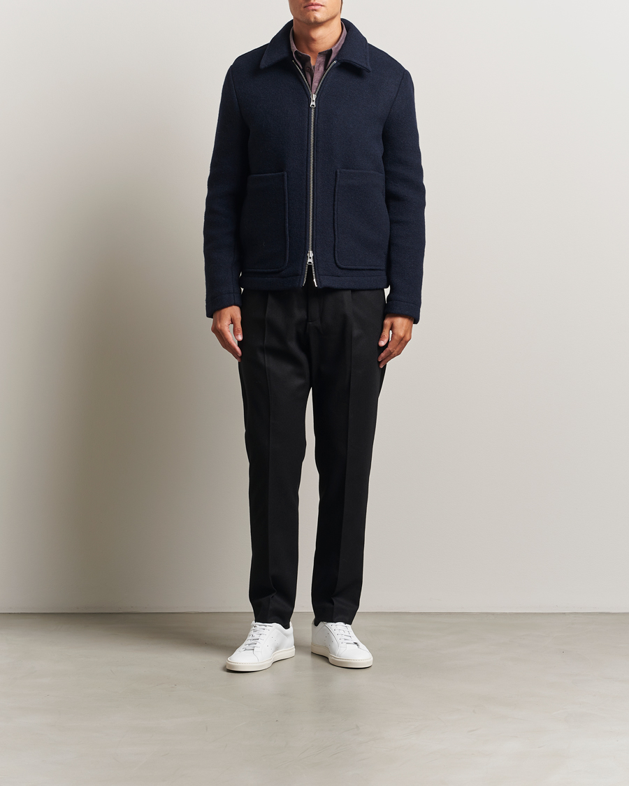 Men | Coats & Jackets | NN07 | Gael Jacket Navy Blue