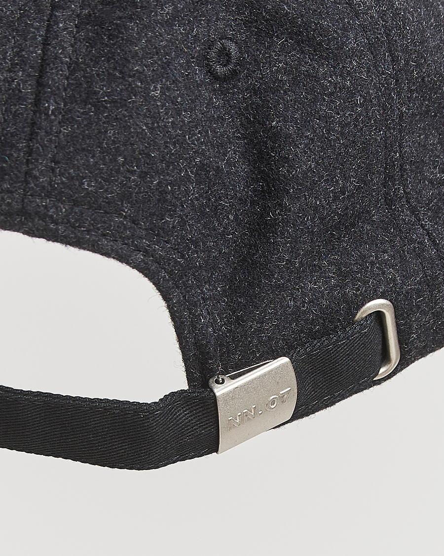 Men | Hats & Caps | NN07 | Boiled Wool Cap Antrachite
