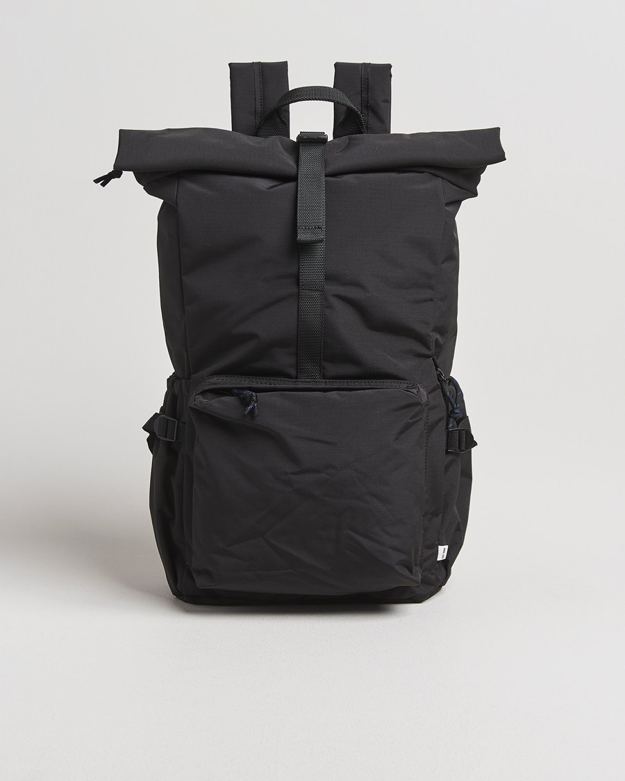 Men | Bags | NN07 | Nylon Ripstop Backpack Black