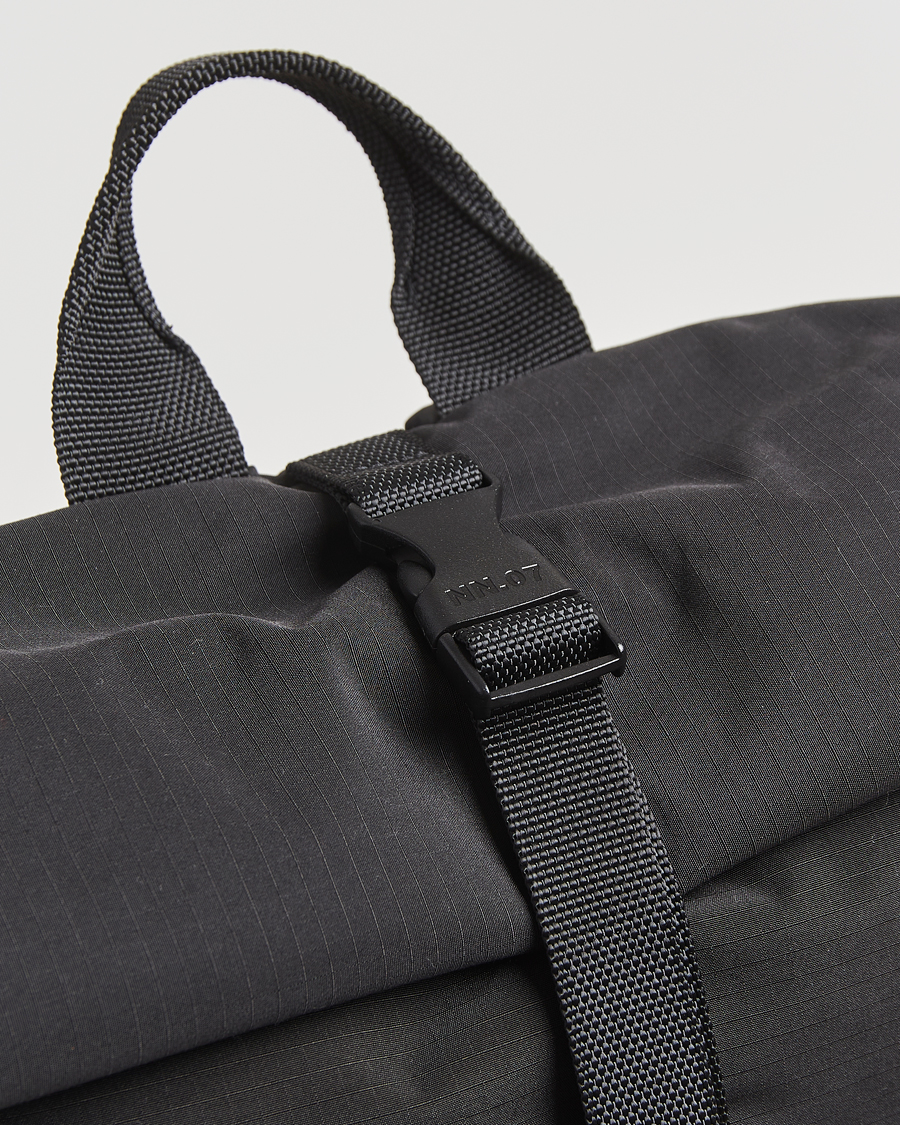 Men | Bags | NN07 | Nylon Ripstop Backpack Black