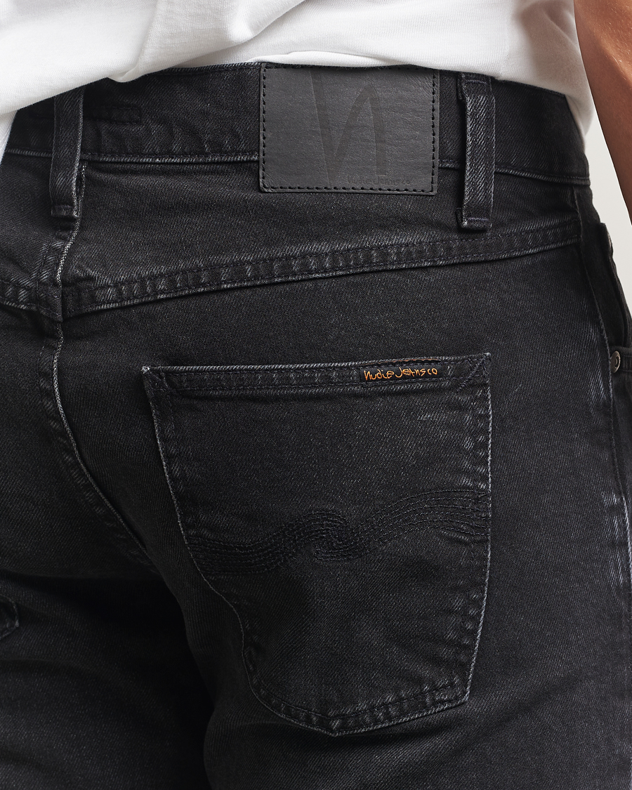 Men | Trousers | Nudie Jeans | Solid Ollie Jeans Black Force