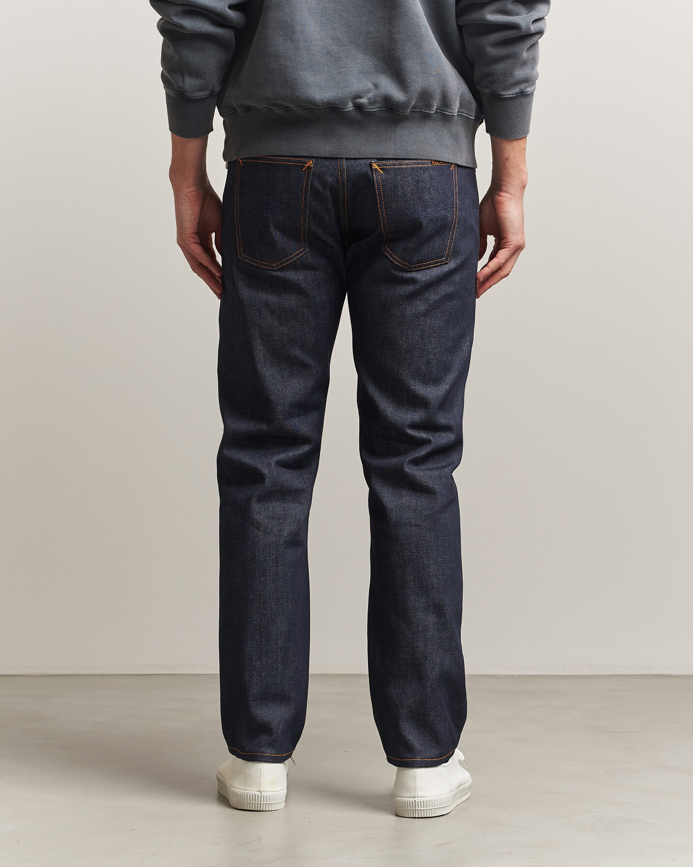 Men | Trousers | Nudie Jeans | Gritty Jackson Jeans Dry Dusk Selvage