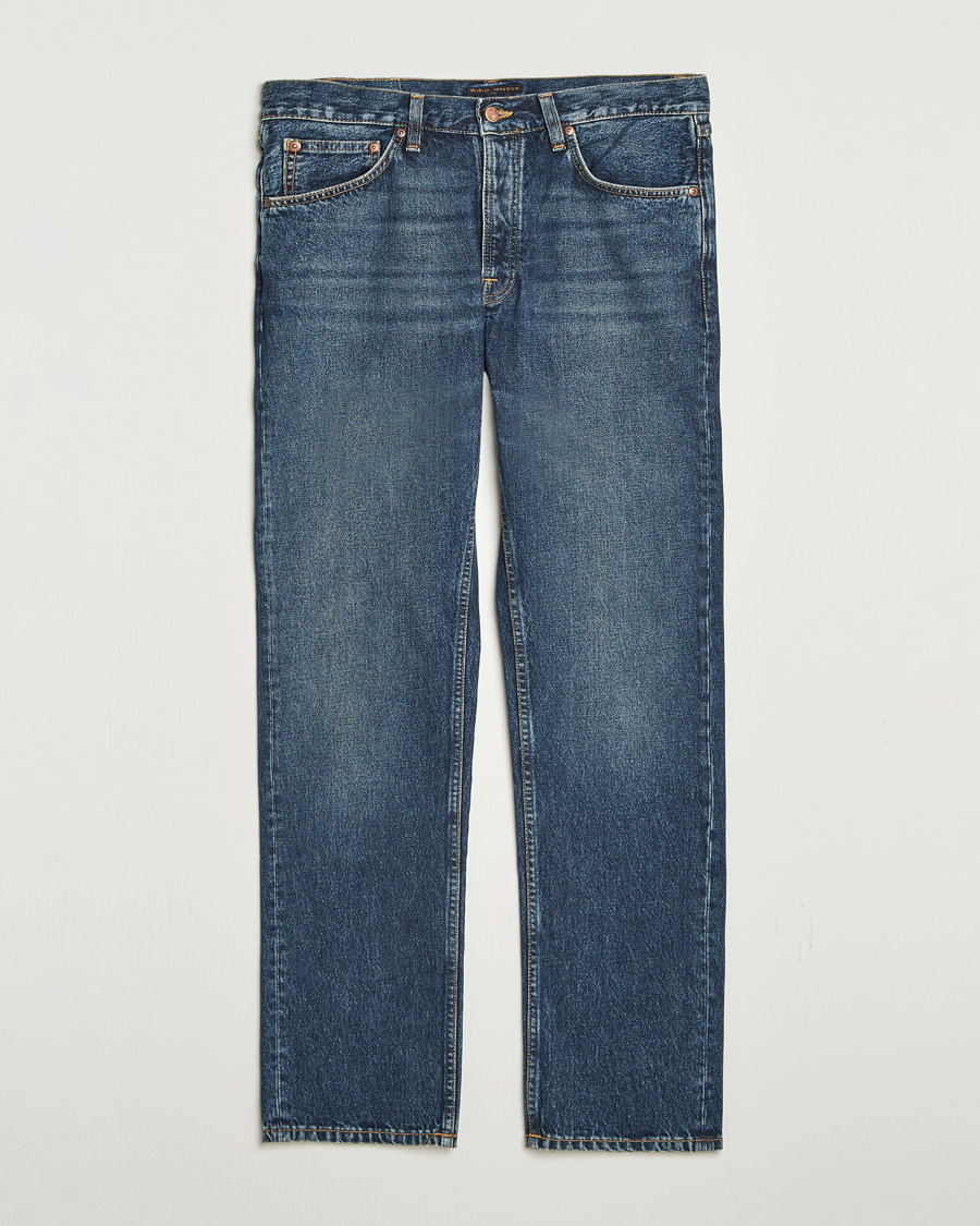 Men | Jeans | Nudie Jeans | Rad Rufus Jeans Blue Soil
