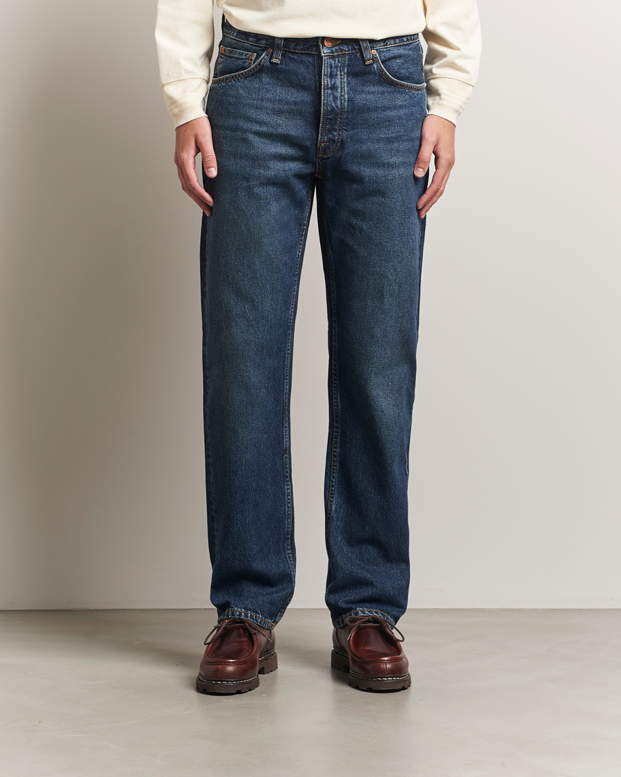 Men | Jeans | Nudie Jeans | Rad Rufus Jeans Blue Soil