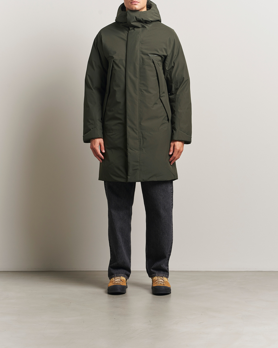 Men | Coats & Jackets | Peak Performance | Treeline Down Parka Olive Extreme