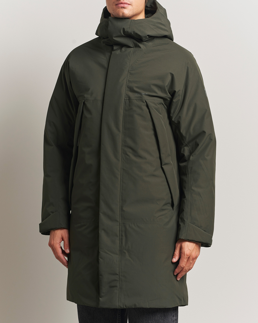 Men | Coats & Jackets | Peak Performance | Treeline Down Parka Olive Extreme