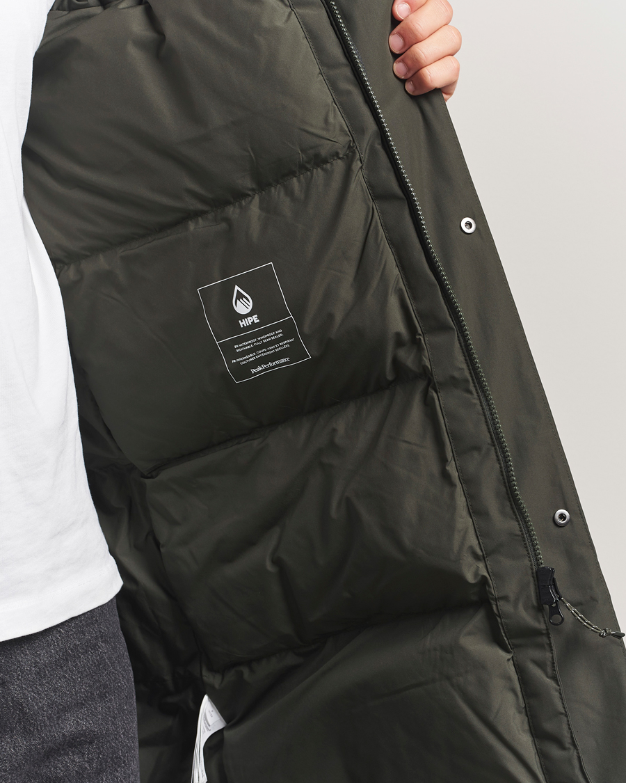 Men | Coats & Jackets | Peak Performance | Treeline Down Parka Olive Extreme