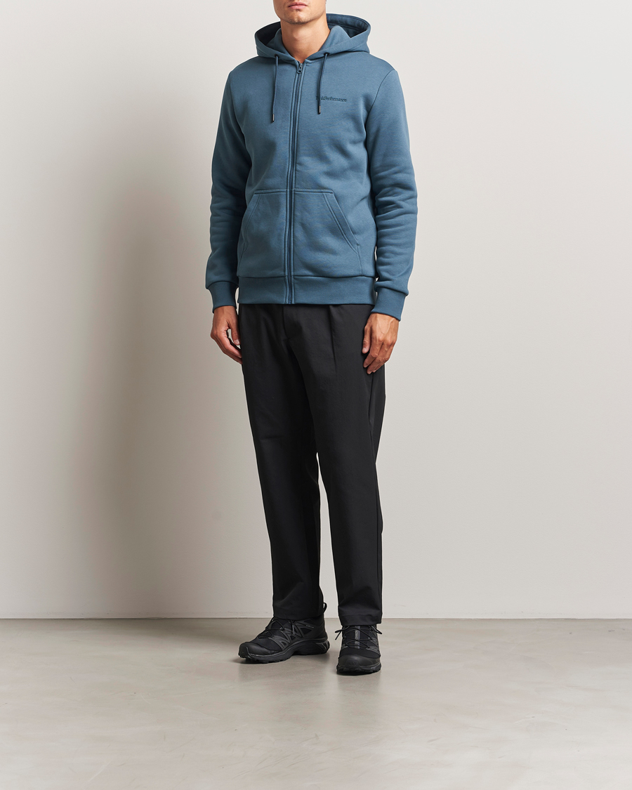 Men | Sweaters & Knitwear | Peak Performance | Original Full Zip Hoodie Mountain Lake