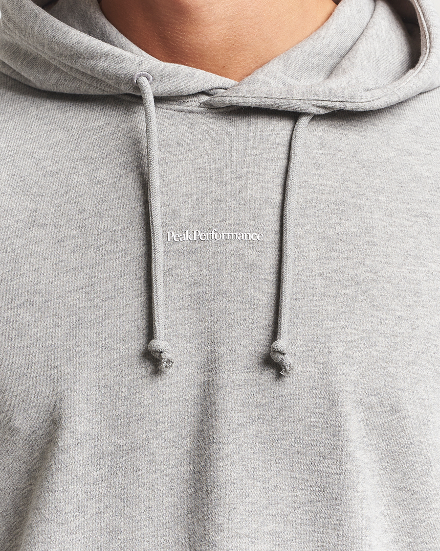 Men | Sweaters & Knitwear | Peak Performance | Original Terry Hoodie Grey Melange