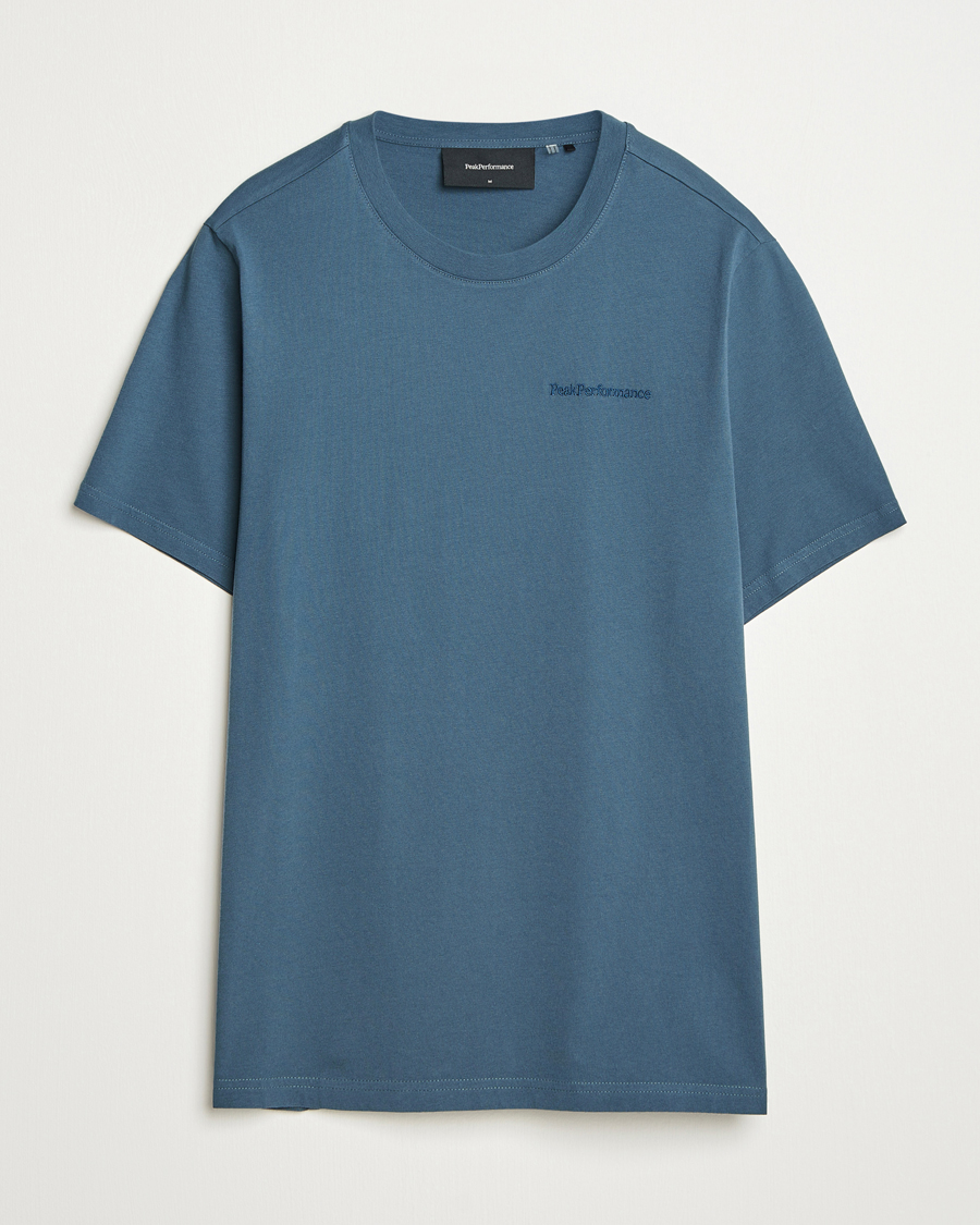Men | T-Shirts | Peak Performance | Original Crew Neck T-Shirt Mountain Lake