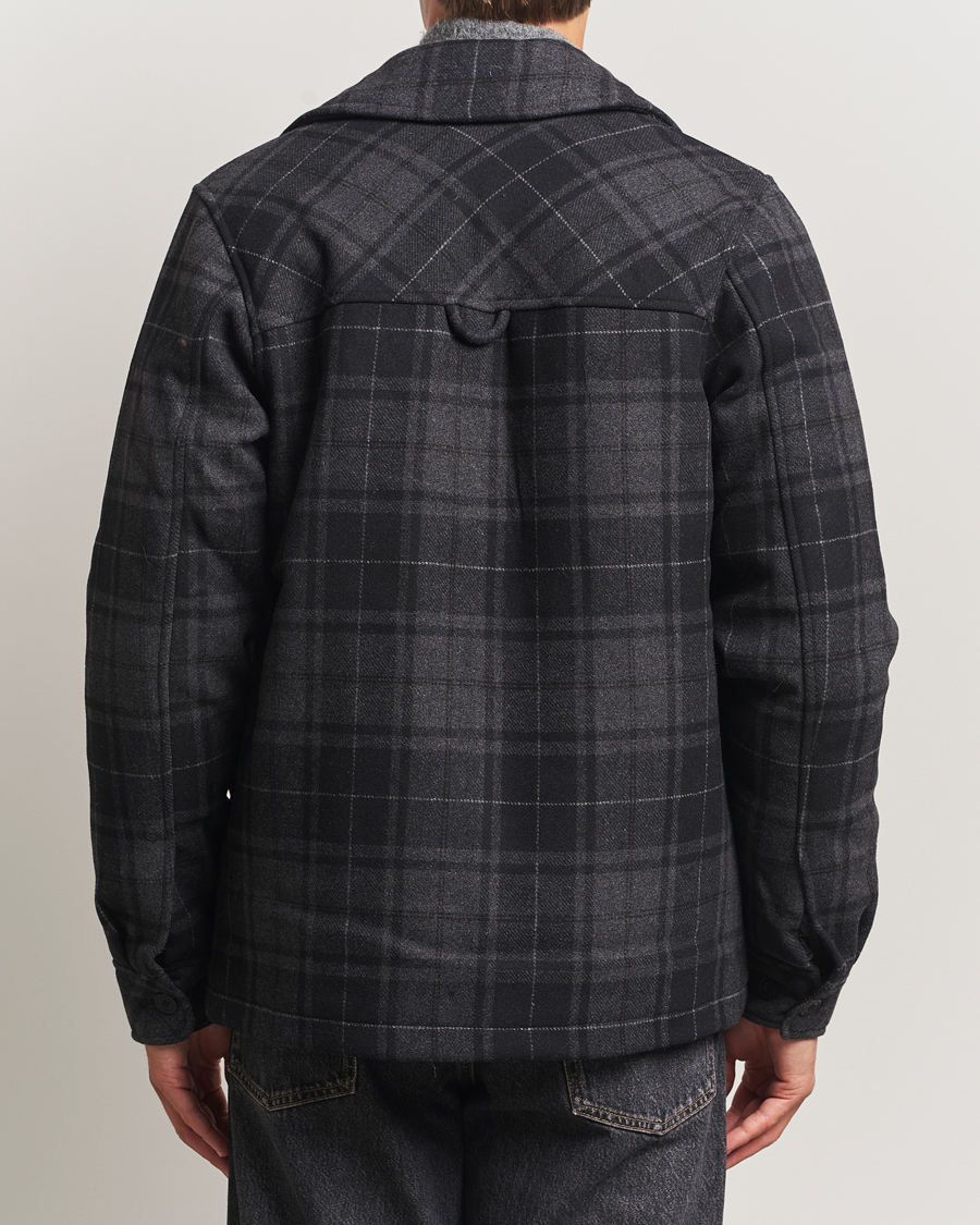 Men | Coats & Jackets | Samsøe Samsøe | Pally Padded Shirt Jacket Black