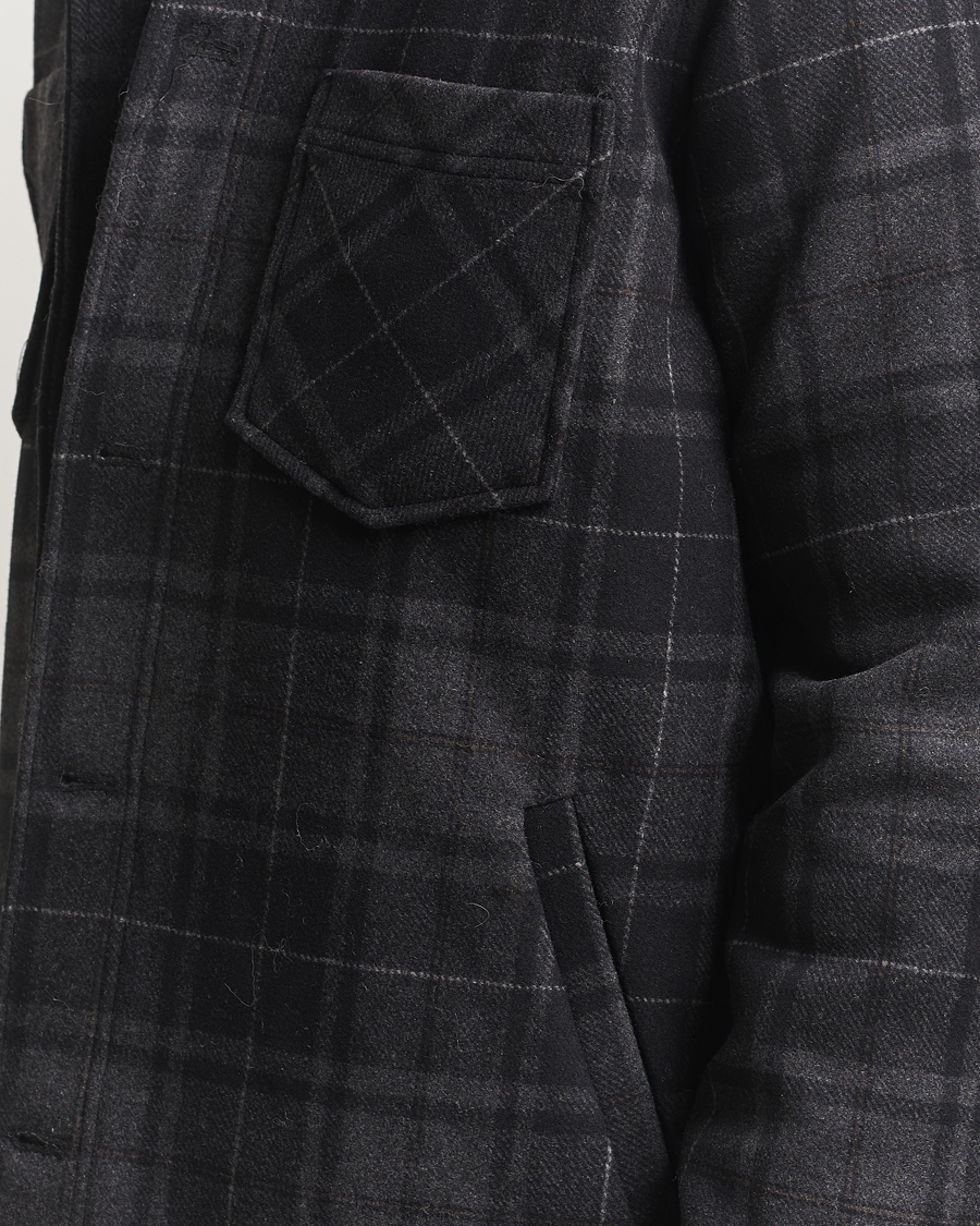 Men | Coats & Jackets | Samsøe Samsøe | Pally Padded Shirt Jacket Black