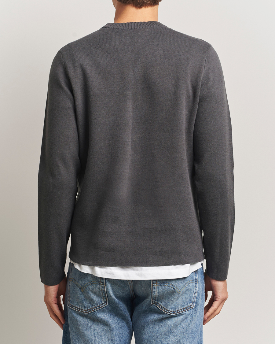 Men | Sweaters & Knitwear | Samsøe Samsøe | Niklas Sweater Black Oyster