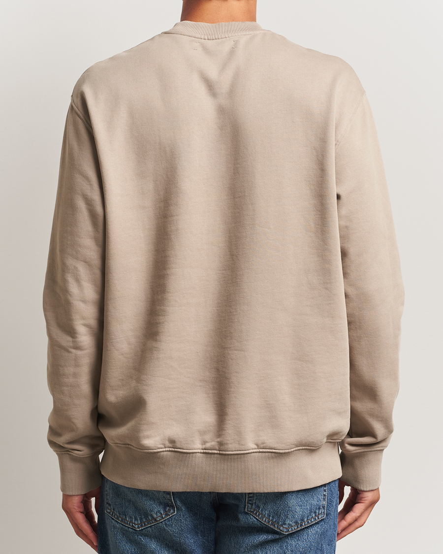 Men | Sweaters & Knitwear | Samsøe Samsøe | Norsbro Crew Neck Sweatshirt Elephant Skin