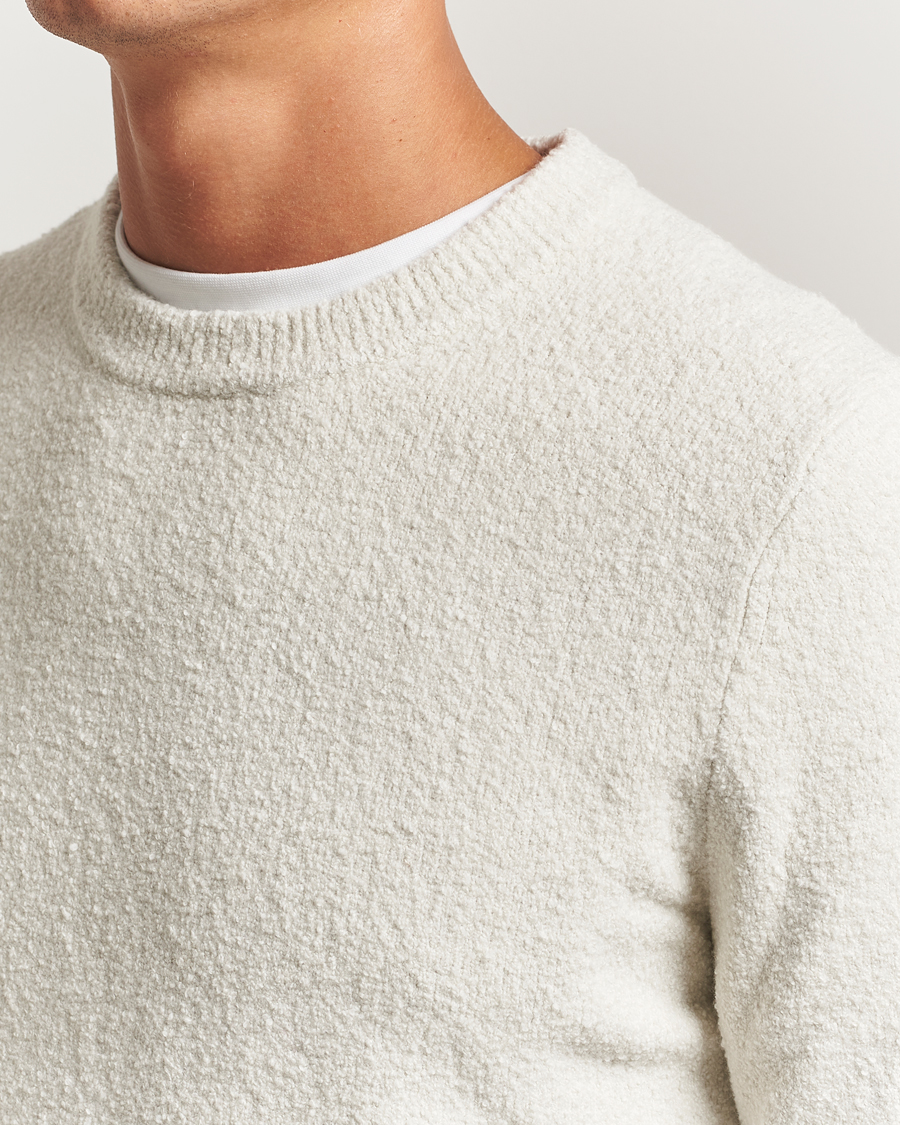 Men | Sweaters & Knitwear | Samsøe Samsøe | Nino Knitted Sweater Silver Birch