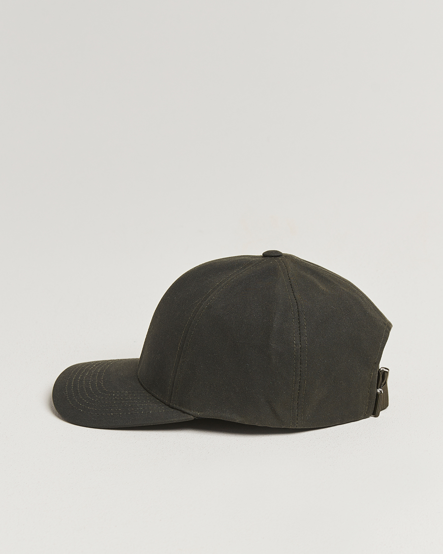 Men | Hats & Caps | Varsity Headwear | Oilskin Baseball Cap Ivy Green