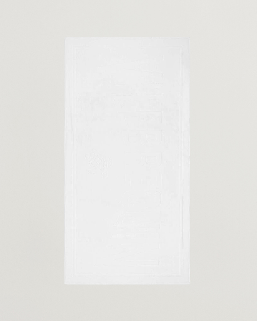 Men | Fabrics | Vilebrequin | Sand Organic Cotton Towel Blanc