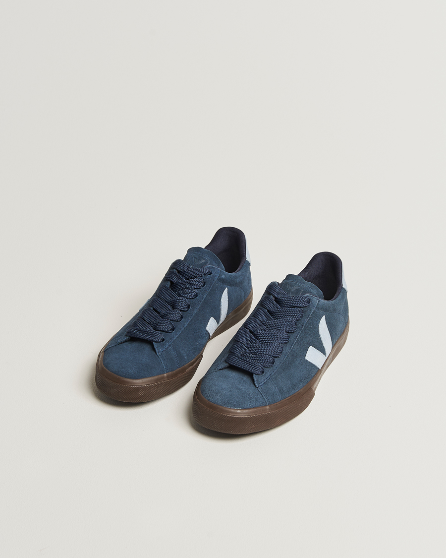 Men | Sneakers | Veja | Campo Suede Sneaker Nautico/Steel