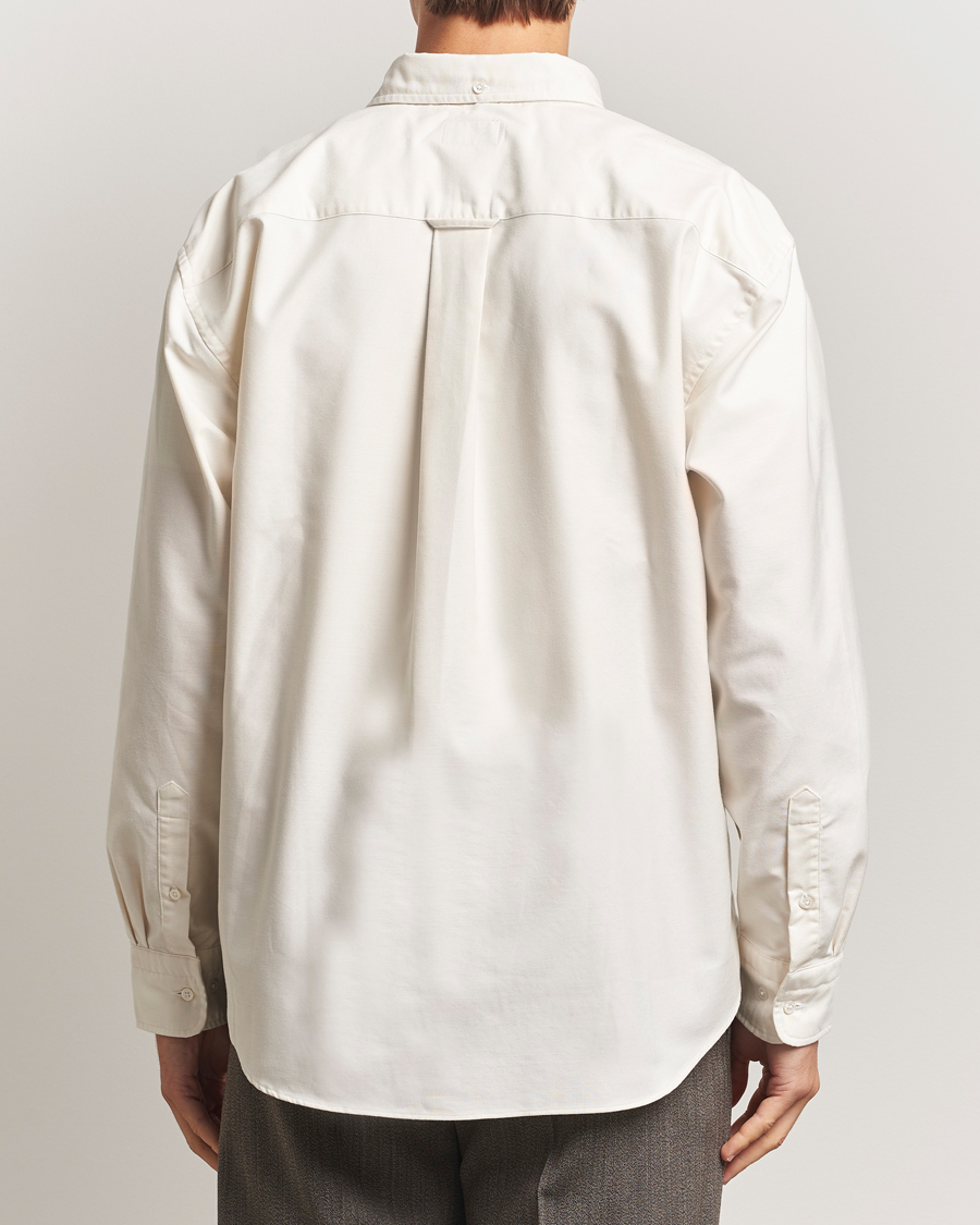 Men | Shirts | GANT 240 Mulberry Street | Relaxed Fit US Oxford Shirt Cream