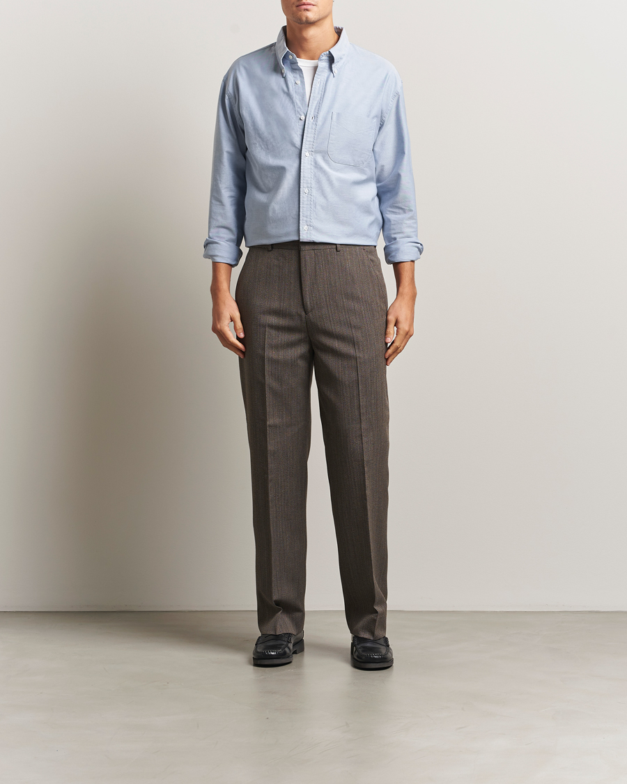 Men | Shirts | GANT 240 Mulberry Street | Relaxed Fit US Oxford Shirt Blue Water
