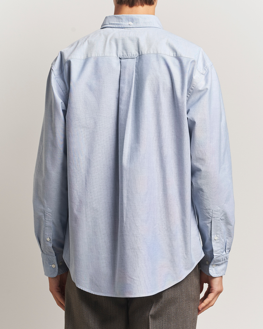 Men | Shirts | GANT 240 Mulberry Street | Relaxed Fit US Oxford Shirt Blue Water
