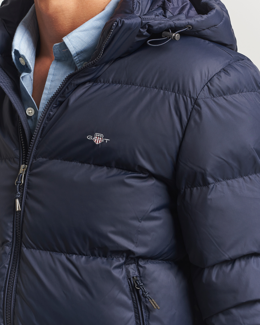 Men | Coats & Jackets | GANT | The Active Cloud Down Jacket Evening Blue