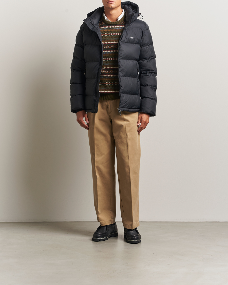 Men | Coats & Jackets | GANT | The Active Cloud Down Jacket Black