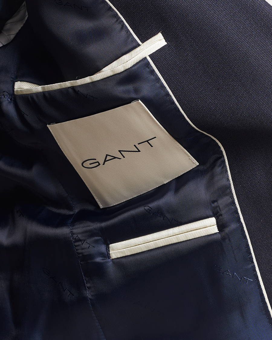 Men | Blazers | GANT | Wool Club Blazer Evening Blue