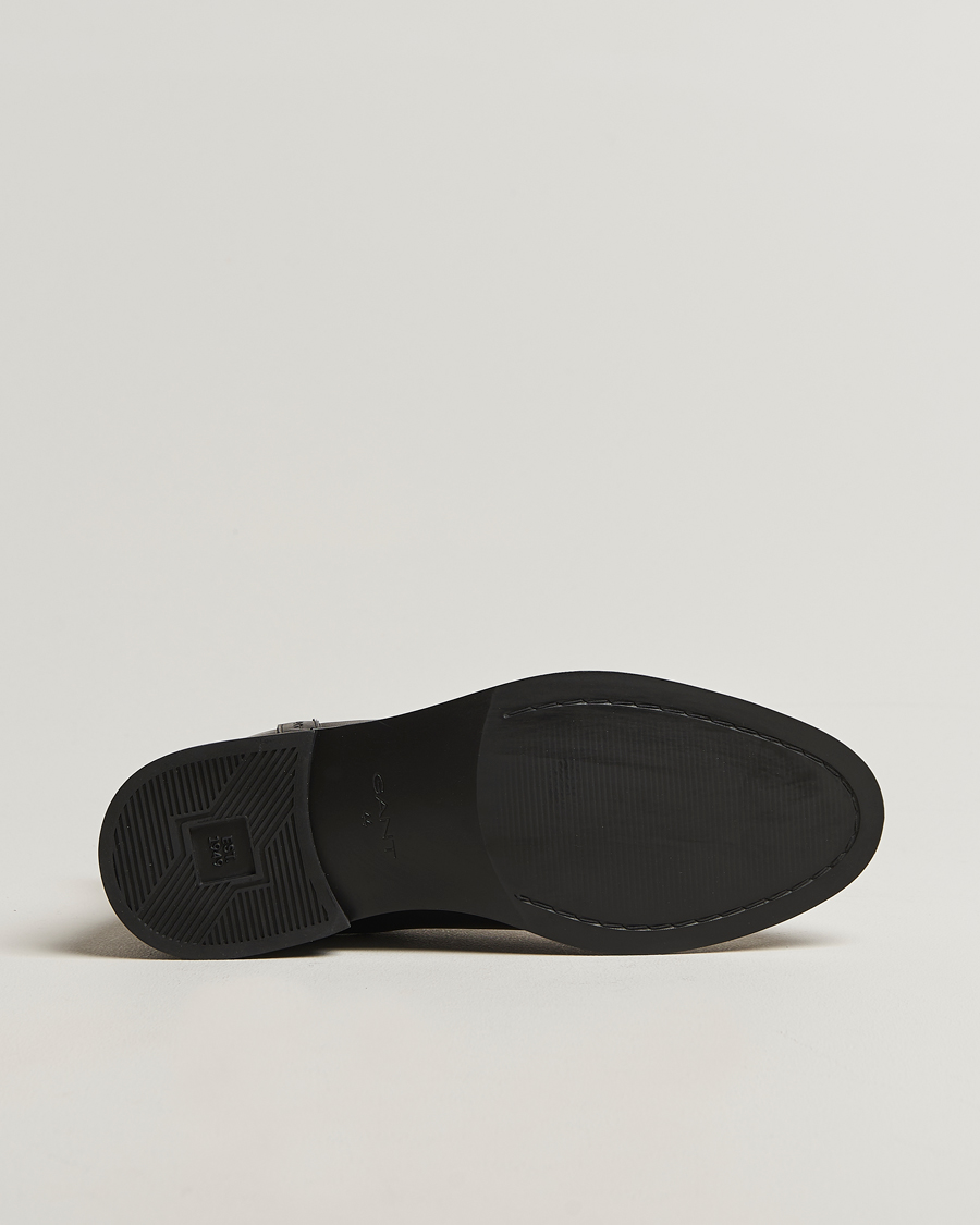 Men | Boots | GANT | Bidford Leather Chelsea Boot Black