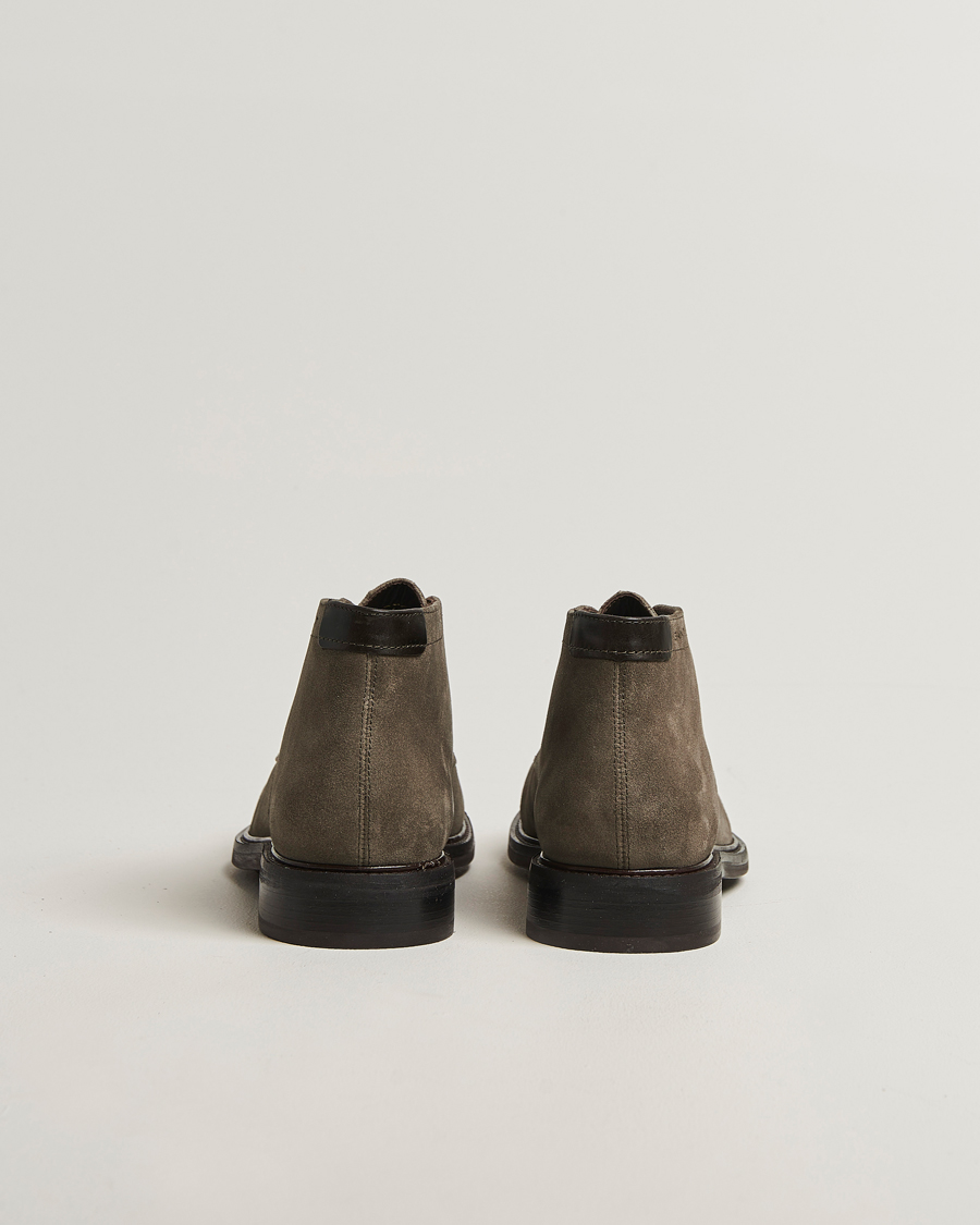 Men | Boots | Gant | St Fairkon Suede Chukka Boot Dark Taupe