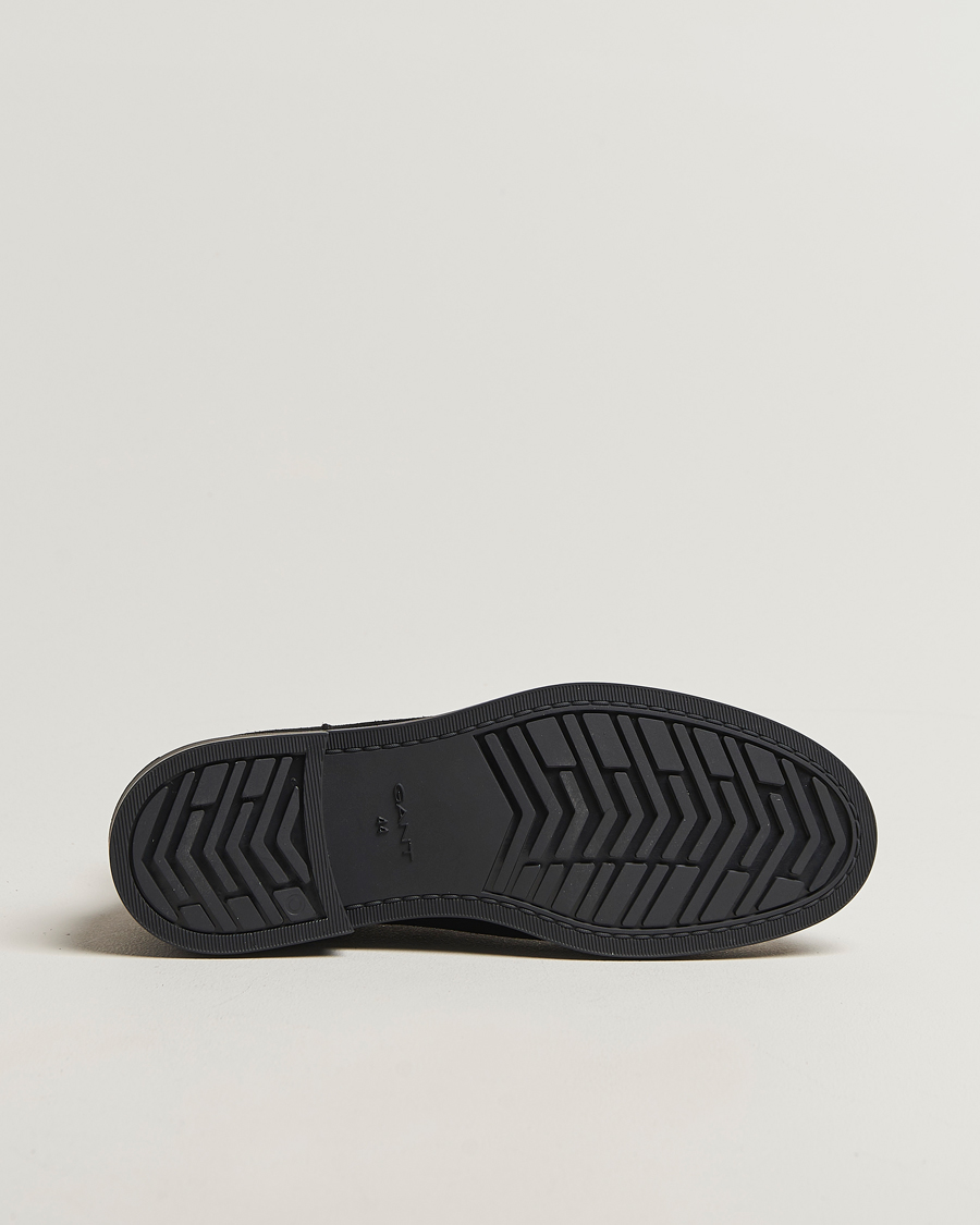 Men | Boots | GANT | Prepdale Suede Chelsea Boot Black