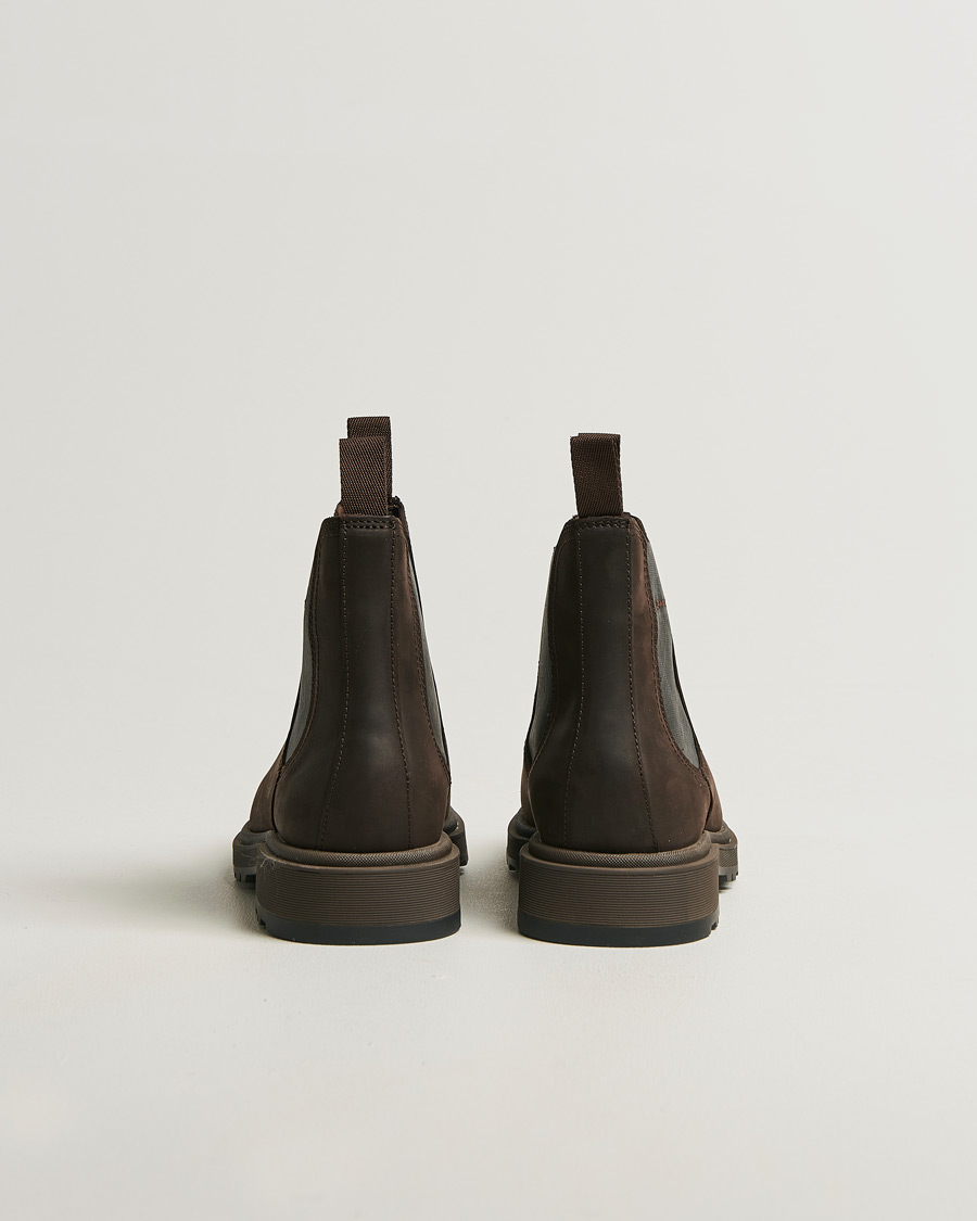 Men | Boots | GANT | Blisdor Rough Leather Chelsea Boot Dark Brown