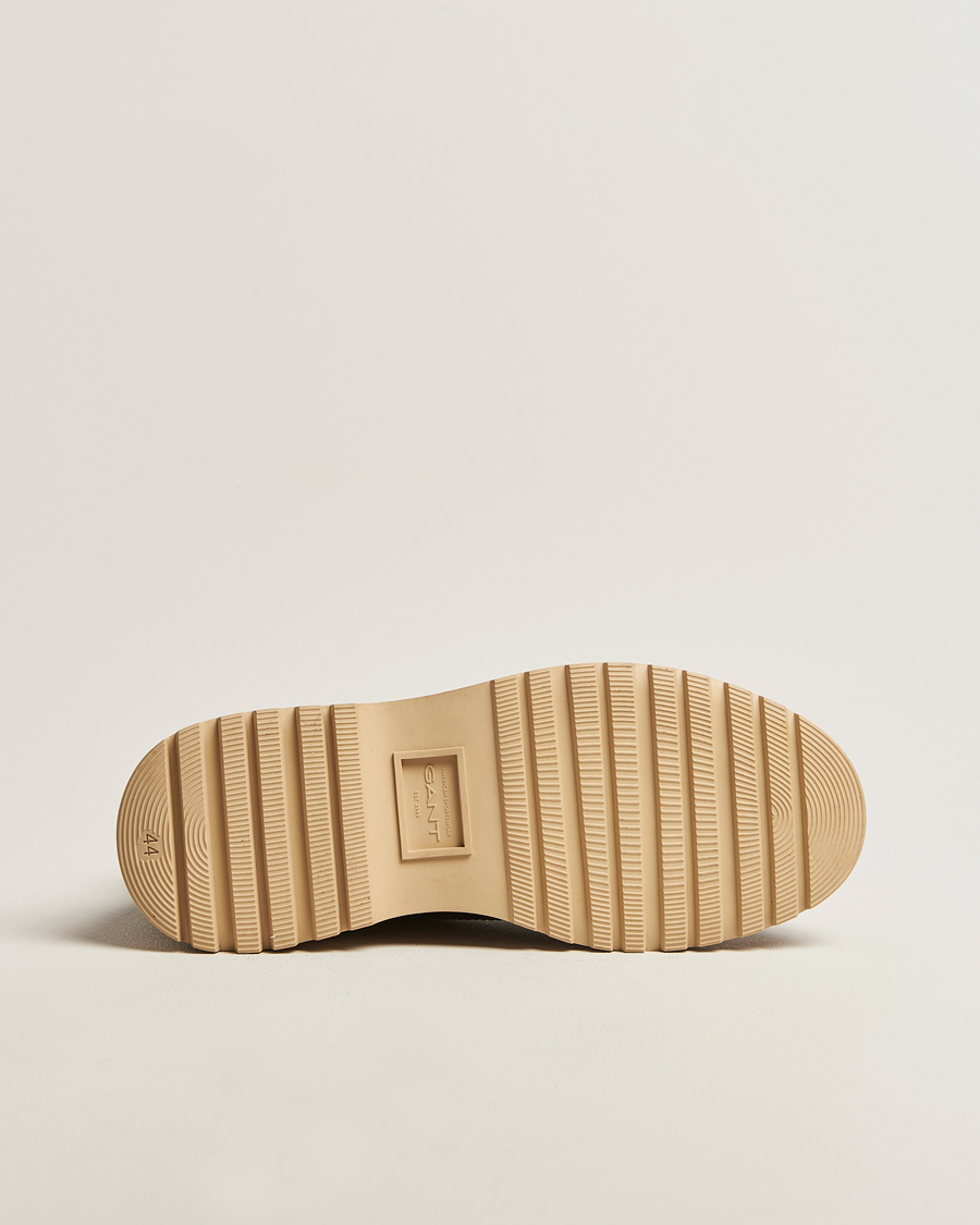 Men | Boots | GANT | Clafton Felt Lined Rough Leather Boot Tan