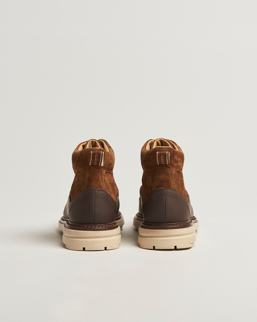 Men | Boots | GANT | Hillprep Suede Boot Cognac