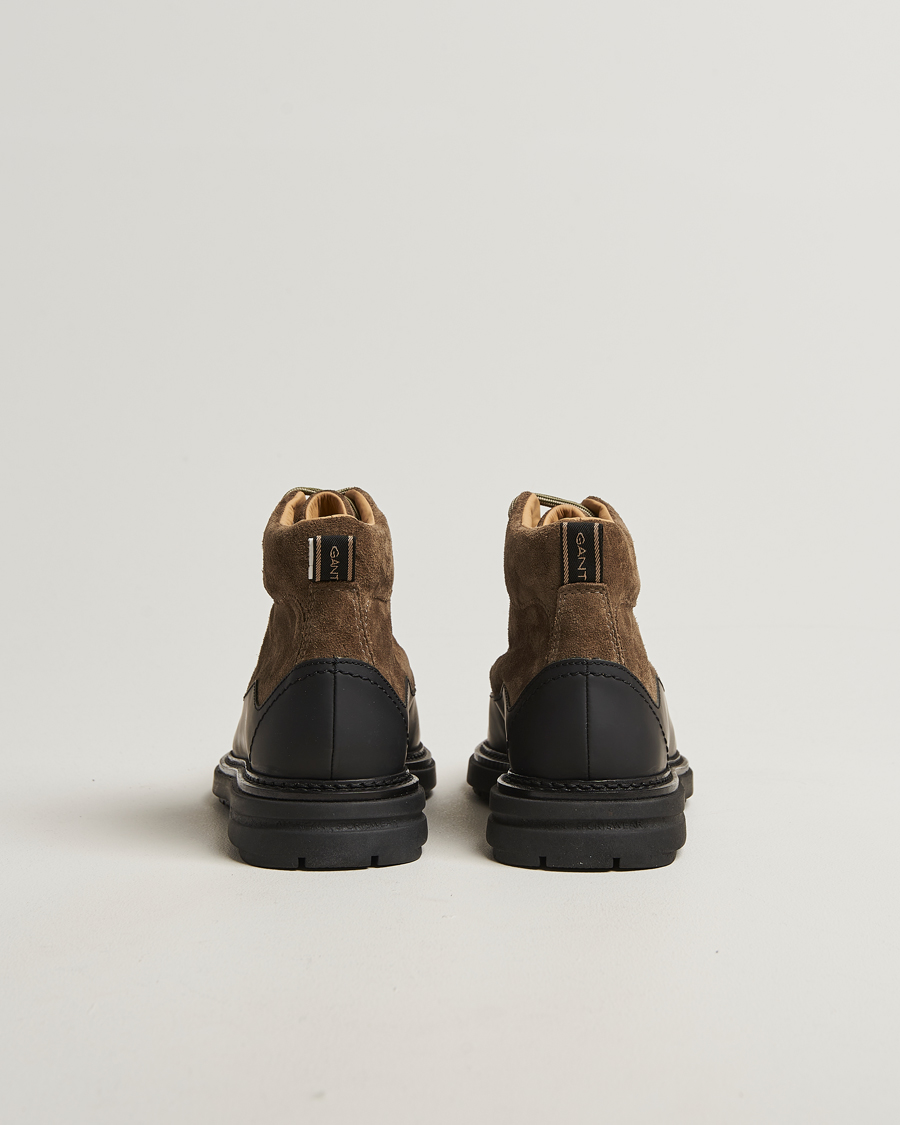 Men | Boots | GANT | Hillprep Suede Boot Dark Olive