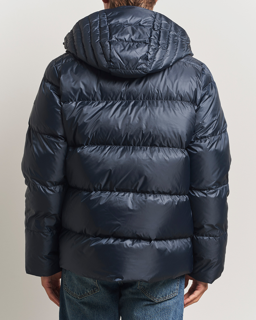 Men | Coats & Jackets | J.Lindeberg | Daryl Down Hooded Jacket Navy