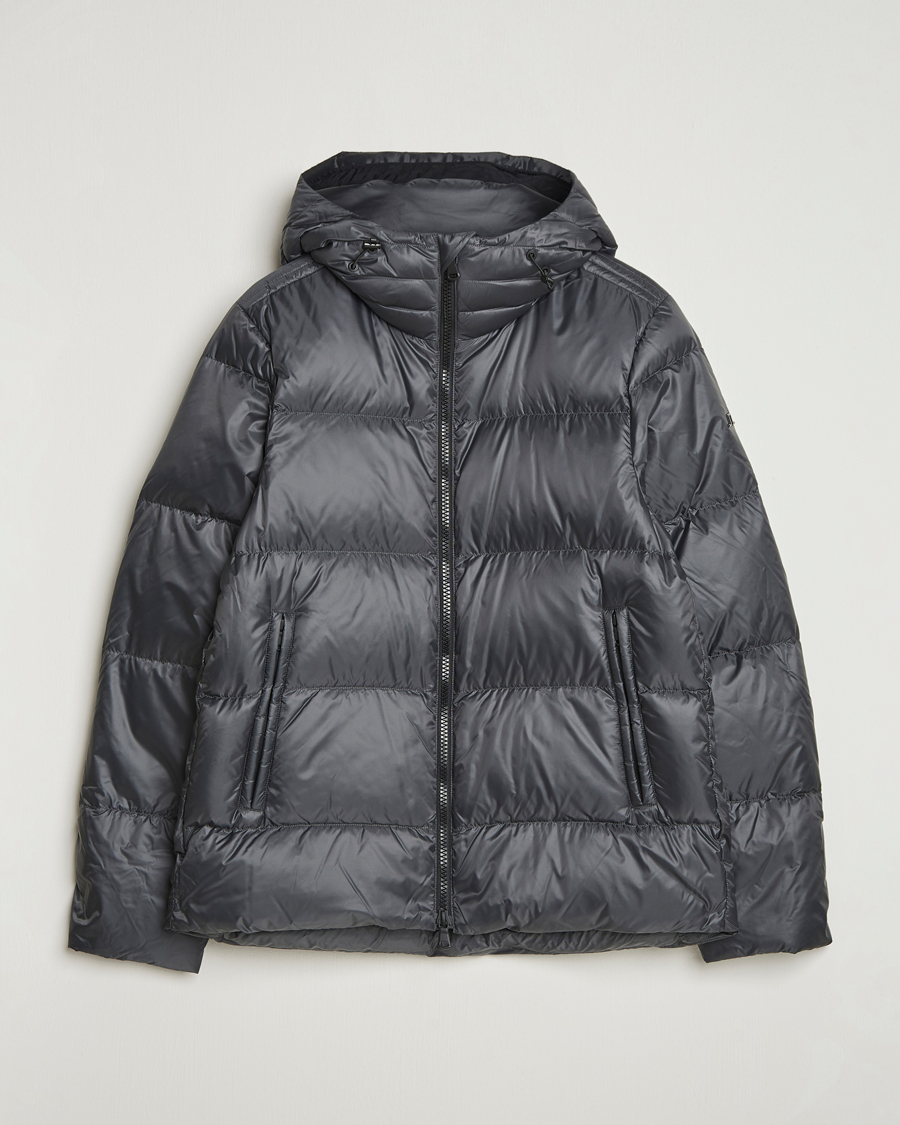 Men | Coats & Jackets | J.Lindeberg | Daryl Down Hooded Jacket Asphalt