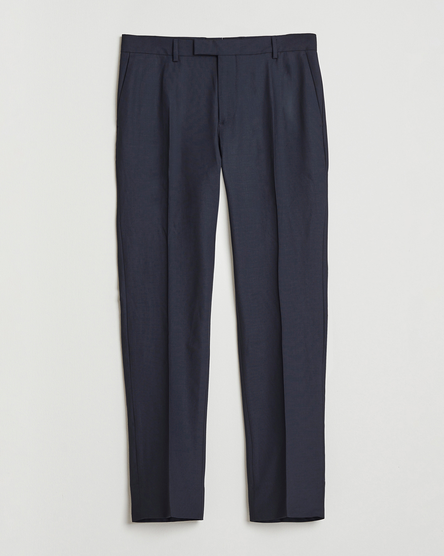 Men | Trousers | J.Lindeberg | Grant Bi Stretch Trousers Navy