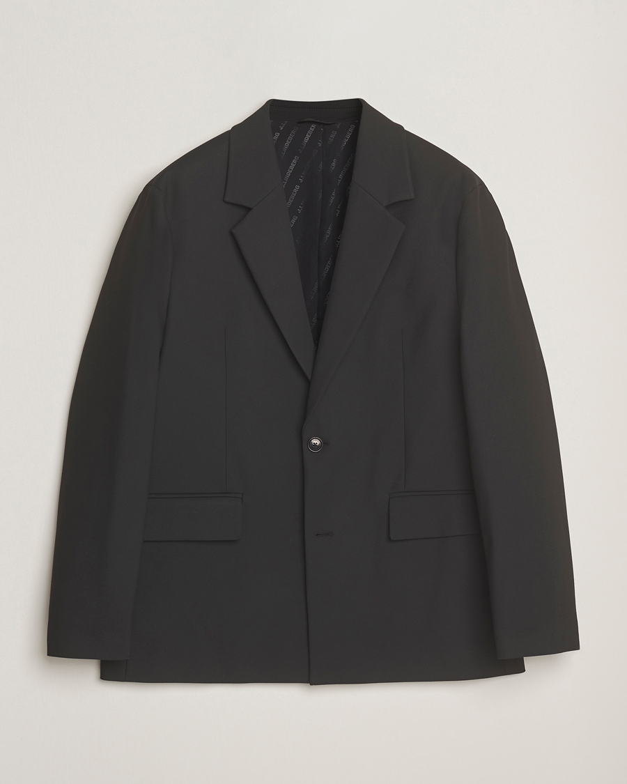 Men | Blazers | J.Lindeberg | Andre Compact Stretch Blazer Black