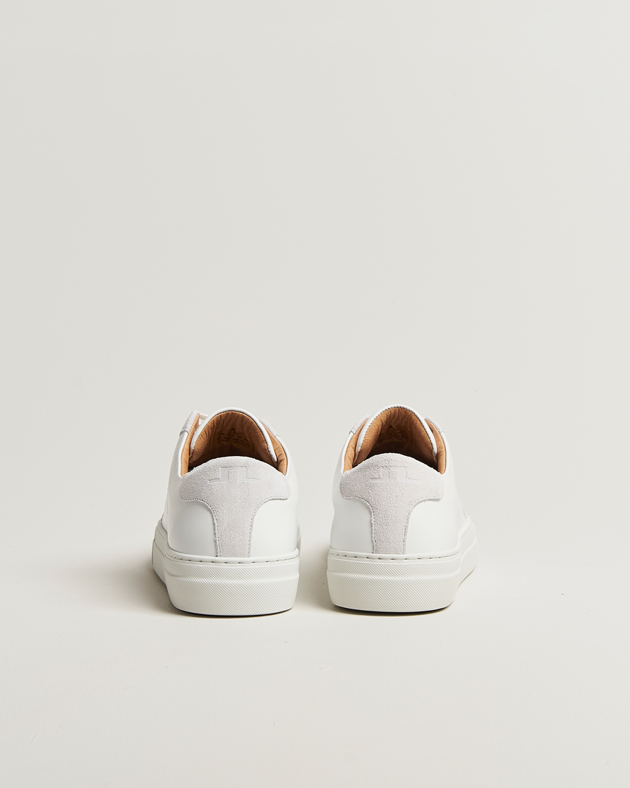 Men | Sneakers | J.Lindeberg | Art Signature Leather/Suede Sneaker White