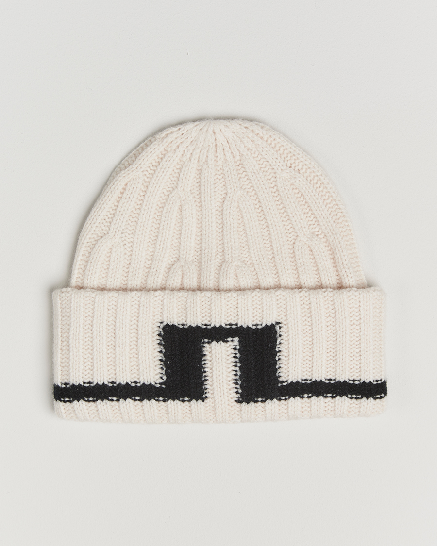 Men | Beanies | J.Lindeberg | Enso Big Beanie Moonbeam