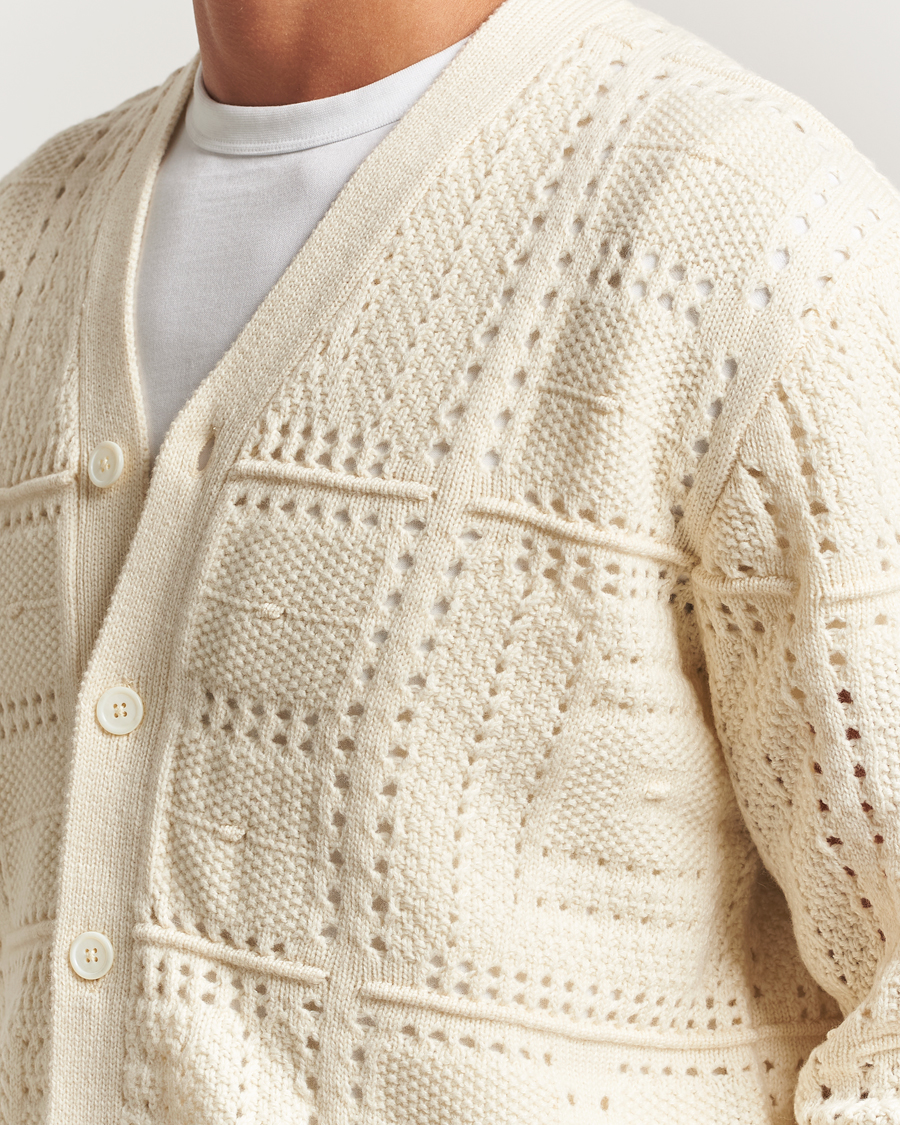 Men | Sweaters & Knitwear | NN07 | Tobias Knitted Cardigan Ivory