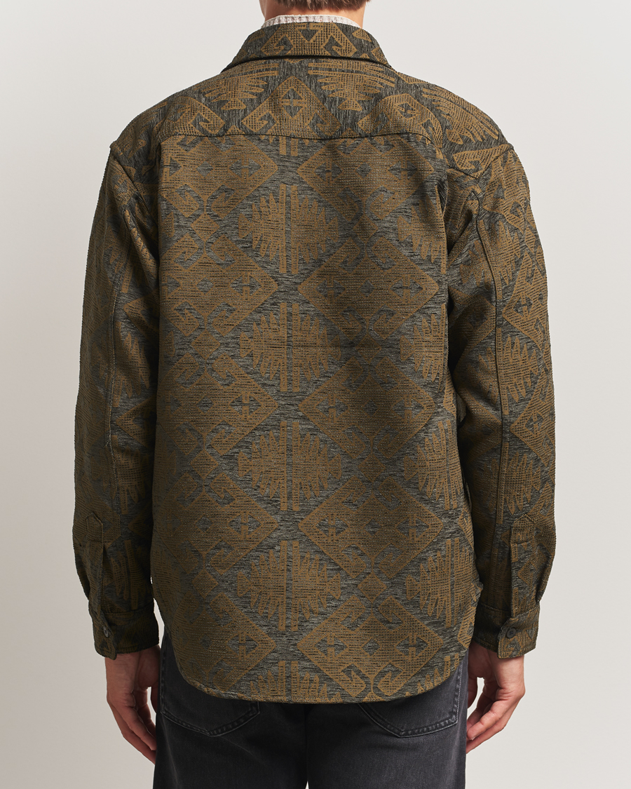 Men | Shirts | NN07 | Adwin Printed Overshirt Green Multi