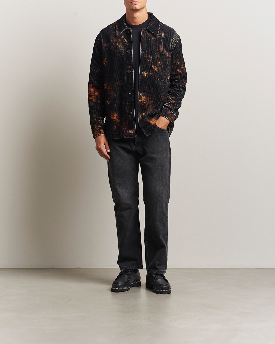 Men | Shirts | NN07 | Blaze Printed Corduroy Overshirt Multi