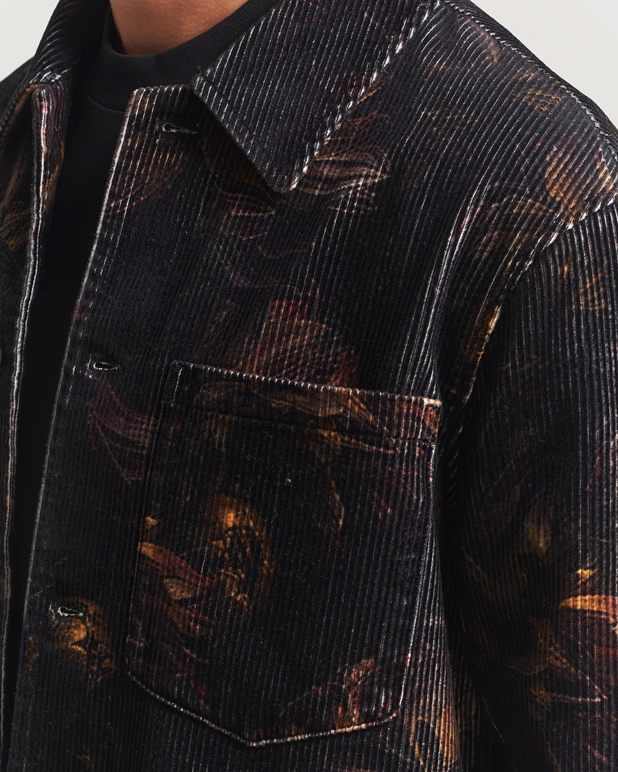 Men | Shirts | NN07 | Blaze Printed Corduroy Overshirt Multi