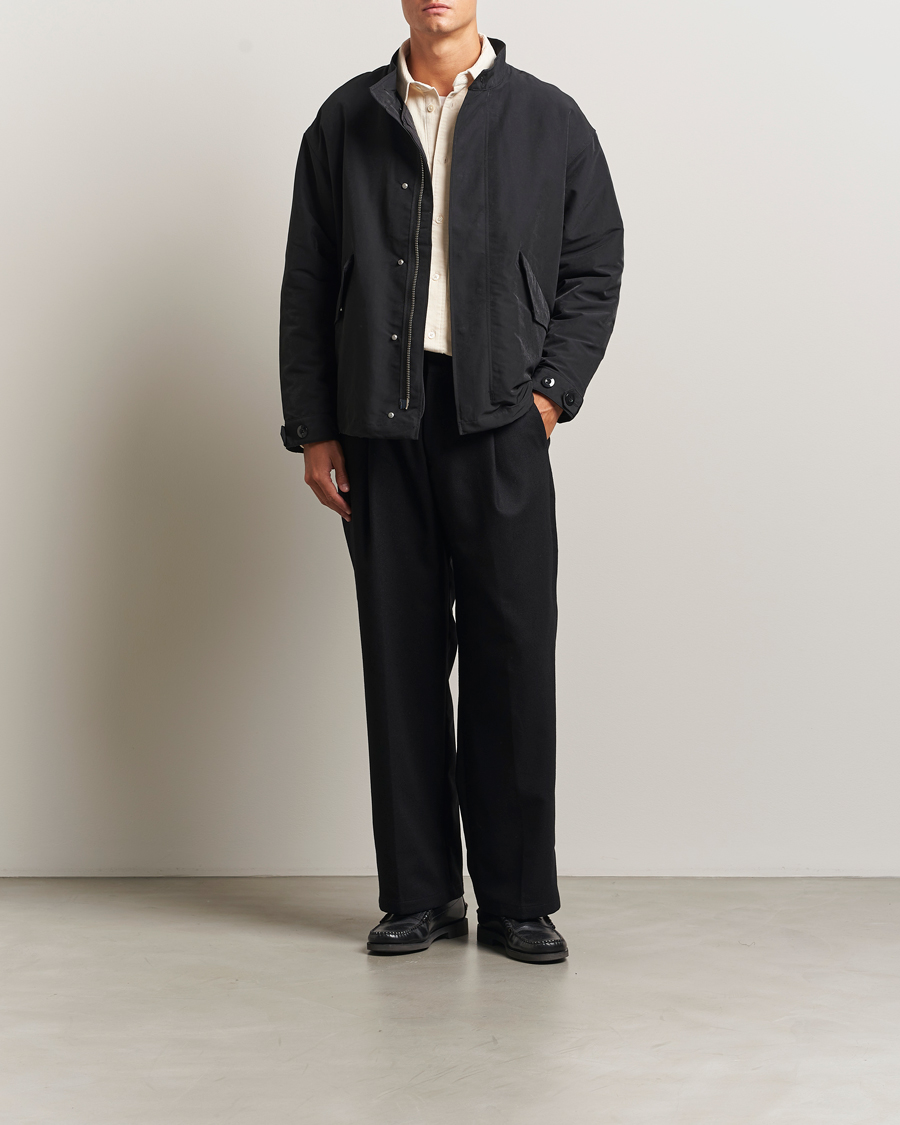 Men | Coats & Jackets | NN07 | Sophus Nylon Bomber Jacket Black