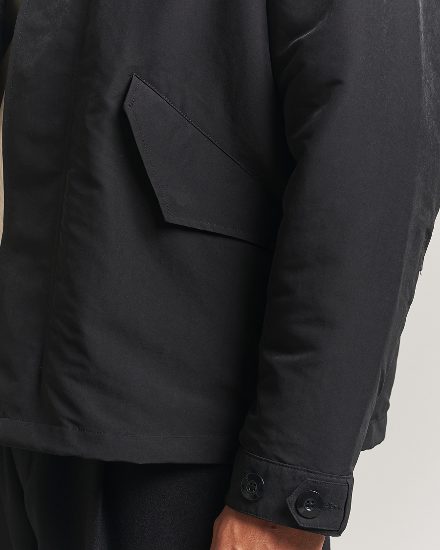 Men | Coats & Jackets | NN07 | Sophus Nylon Bomber Jacket Black