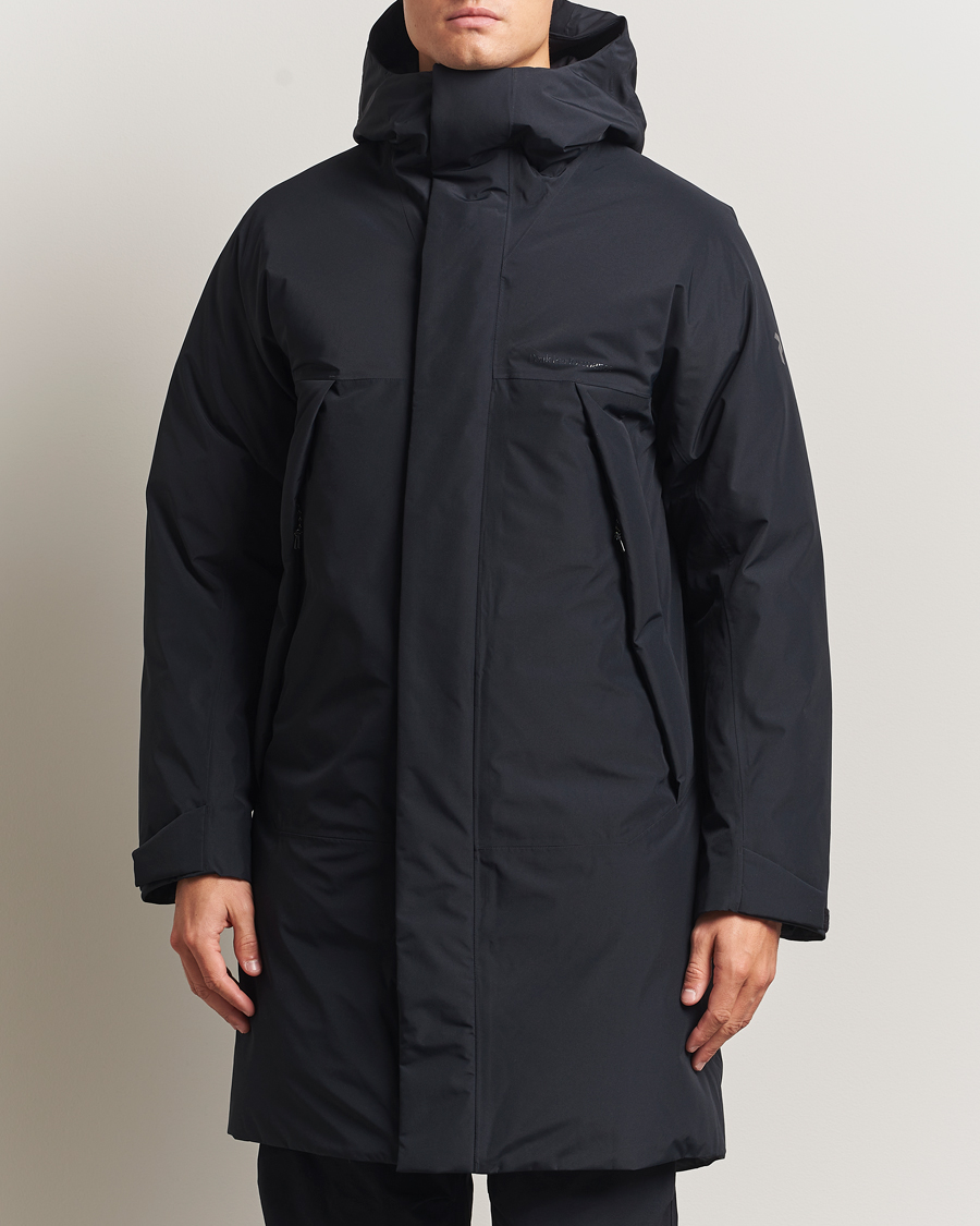 Men | Coats & Jackets | Peak Performance | Treeline Down Parka Black