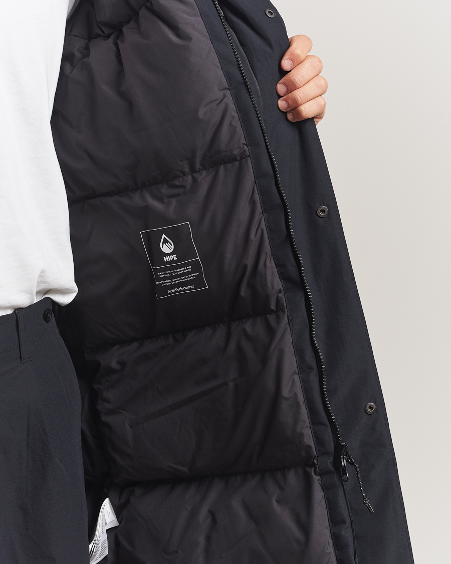 Men | Coats & Jackets | Peak Performance | Treeline Down Parka Black