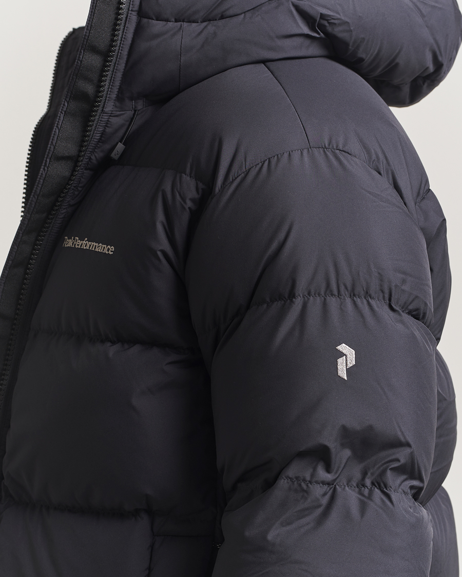 Men | Coats & Jackets | Peak Performance | Rivel Down Hooded Jacket Black